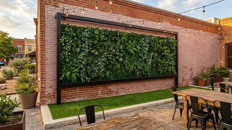 Artificial Grass Walls & Vertical Greenery Fort Worth